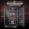 Ivation 34-Bottle Compressor Freestanding Wine Cooler Refrigerator - Black IVFWCC341B - alternate 4